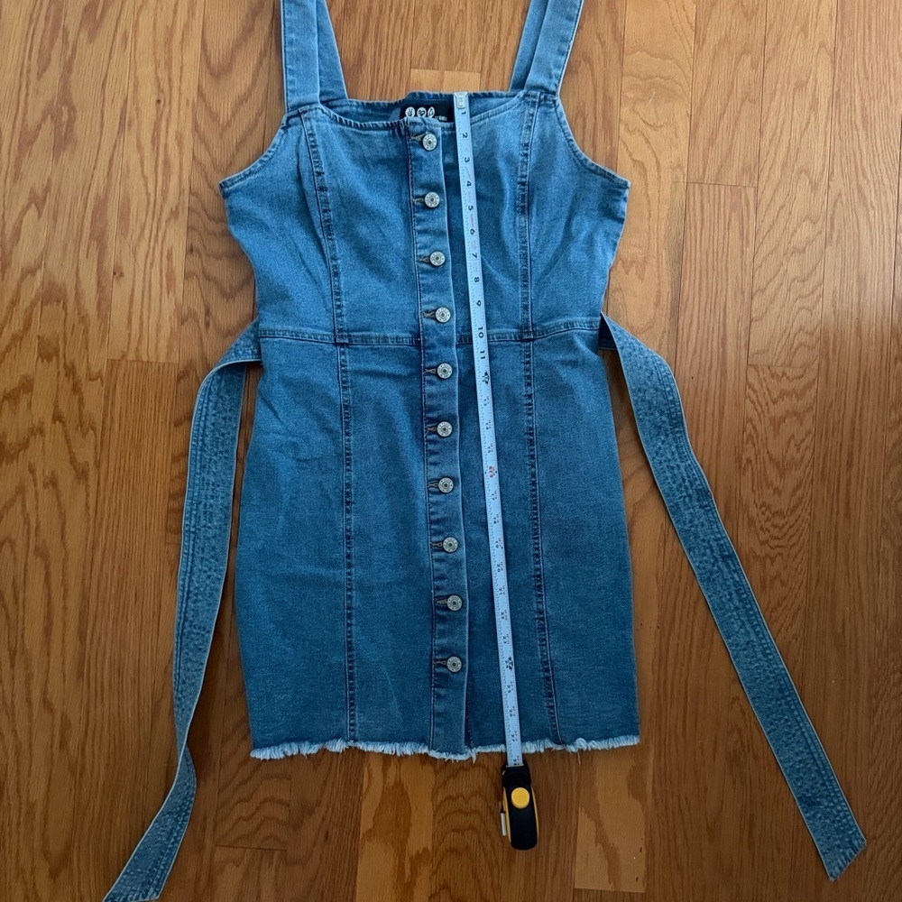 Rewash Denim Button-Up Dress Size (Fits Like S) - Picture 8 of 11